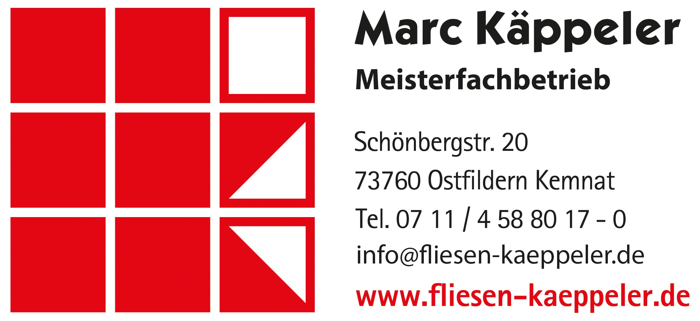 Meisterfachbetrieb Marc Käppeler Logo
